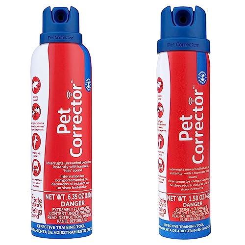 Pet Corrector Spray Two-Can Pack, 200 mL + 50 mL